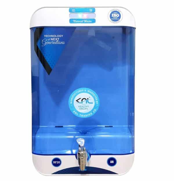KNL NF20 AR with pH (alkaline) regulator, Nanofiltration water purifier