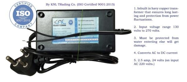 SMPS 2.5 AMP 24 VOLT DC for RO or NF water purifier - Image 2