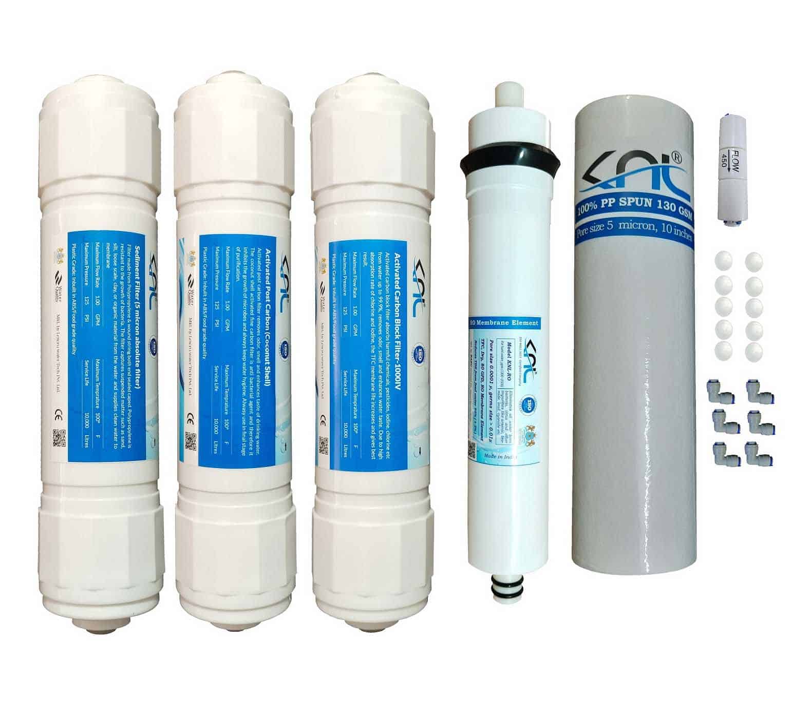 RO water purifier filter service kit with antiscalant balls & accssories