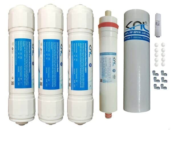 NF80 NF/RO water purifier service kit complete set without pH cartridge