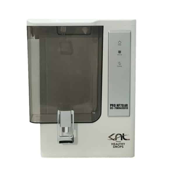 KNL PRO NF70 AR SS UV - with pH Regulator, NF water purifier White & Black