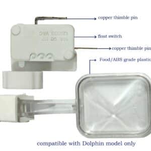 KNL Float switch, valve and thimble set for water purifier dolphin model