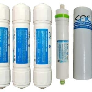 NF20 Service kit for NF water purifier with spun and elbows.