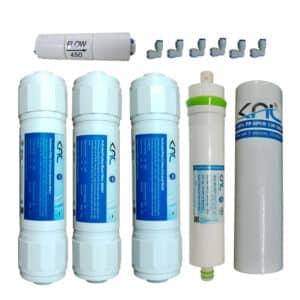 NF20 Service kit for NF water purifier with spun and elbows.
