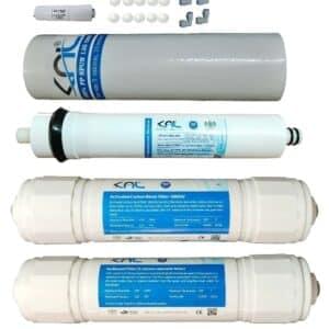 RO service kit with sediment, pre carbon and spun filter set